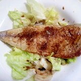鯖の黒胡椒焼き/バルサミコ